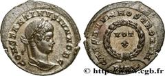 Roman coins CONSTANTINE II Type : Centenionalis ou nummus  Date : 323-324  Mint name / Town : Trèves  Metal : copper  Diameter : 20  mm Orientation dies : 12  h. Weight : 2,83  g. Officine : 1re  Obve