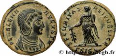 Roman coins HELENA Type : Centenionalis ou nummus  Date : 326-327  Mint name / Town : Siscia  Metal : copper  Diameter : 17,5  mm Orientation dies : 6  h. Weight : 3,05  g. Rarity : R1  Officine : 3e 