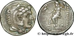ROYAUME DE MACEDOINE - ALEXANDRE III LE GRAND(336-323 avant J.-C.)Monnayage au nom et au type d'Alexandre III le Grand Tétradrachme N° v34_0112    Date : c. 325-323 AC Nom de l'atelier : Phénicie, Ara