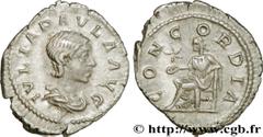 JULIA PAULA(219-220) Julia PaulaPremière femme d'Elagabal - Augusta (219-220) Denier N° v34_0624    Date : 220 Nom de l'atelier : Rome Métal : argent Diamètre : 21,5mm Axe des coins : 6h. Poids : 2,81