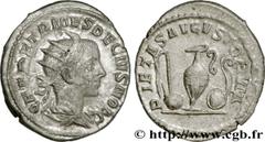 HERENNIUS ETRUSCUS(printemps 250-06/251)Quintus Herennius Etruscus Messius DeciusFils de Trajan Dèce - César(250-251) Antoninien N° v34_0699    Date : 250 Nom de l'atelier : Rome Métal : billon Diamèt