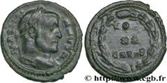 GALERE(1/03/293-5/05/311)Galerius Valerius MaximianusCésar(1/03/293-1/05/305) Huitième de follis ou huitième de nummus N° v34_0874    Date : 303 Nom de l'atelier : Belgique, Trèves Métal : cuivre Diam