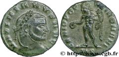 GALERE(1/03/293-5/05/311)Galerius Valerius MaximianusAuguste(1/05/305-5/05/311) Quart de follis ou quart de nummus N° v34_0875    Date : 305-306 Nom de l'atelier : Savie, Siscia Métal : cuivre Diamètr