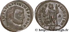 LICINIUS Ier(11/08/308-09/324)Valerius Licinianus Licinius Follis ou nummus N° v34_0900    Date : 313 Nom de l'atelier : Savie, Siscia Métal : cuivre Diamètre : 21mm Axe des coins : 7h. Poids : 3,58g.