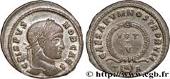 CRISPUS(1/04/317-09/326)Flavius Julius CrispusCésar(317-326) Centenionalis ou nummus N° v34_0990    Date : 321 Nom de l'atelier : Viennoise, Arles Métal : cuivre Diamètre : 19mm Axe des coins : 12h. P