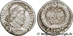 JULIEN II LE PHILOSOPHE(6/11/355-26/06/363)Flavius Claudius JulianusAuguste(02/360-26/06/363) Silique N° v34_1050    Date : 362-363 Nom de l'atelier : Viennoise, Arles Métal : argent Diamètre : 17mm A