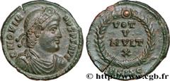 JOVIEN(27/06/363-17/02/364)Flavius Claudius Jovianus Maiorina N° v34_1063    Date : 363-364 Nom de l'atelier : Savie, Siscia Métal : cuivre Diamètre : 20,5mm Axe des coins : 6h. Poids : 3,29g. Degré d