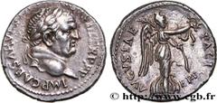 Roman coins VESPASIAN Type : Denier  Date : 71  Mint name / Town : Éphèse  Metal : silver  Millesimal fineness : 900  ‰ Diameter : 16,50  mm Orientation dies : 1  h. Weight : 3,48  g. Rarity : R2  Off