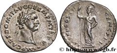 Roman coins DOMITIANUS Type : Denier  Date : septembre - décembre  Date : 85-86  Mint name / Town : Rome  Metal : silver  Millesimal fineness : 900  ‰ Diameter : 19  mm Orientation dies : 6  h. Weight