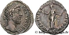 Roman coins COMMODUS Type : Denier  Date : 187  Mint name / Town : Rome  Metal : silver  Millesimal fineness : 650  ‰ Diameter : 17,5  mm Orientation dies : 12  h. Weight : 2,70  g. Rarity : R1  Offic