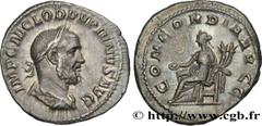 Roman coins PUPIENUS Type : Denier  Date : 238  Mint name / Town : Rome  Metal : silver  Millesimal fineness : 500  ‰ Diameter : 19,5  mm Orientation dies : 6  h. Weight : 2,94  g. Rarity : R2  Offici