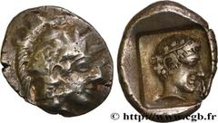 Greek Coins LYCIA - SATRAPS OF LYCIA - VEKHSSERE I Type : Tiers de statère  Date : c. 450-430/20 AC  Metal : silver  Diameter : 15,5  mm Orientation dies : 3  h. Weight : 2,86  g. Rarity : R3  Obverse
