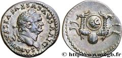 Roman coins DIVUS VESPASIAN Type : Denier  Date : 80  Mint name / Town : Rome  Metal : silver  Millesimal fineness : 900  ‰ Diameter : 17,5  mm Orientation dies : 6  h. Weight : 3,53  g. Rarity : R1  