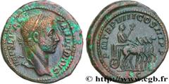 Roman coins SEVERUS ALEXANDER Type : As  Date : 229  Mint name / Town : Rome  Metal : copper  Diameter : 28  mm Orientation dies : 12  h. Weight : 14,25  g. Rarity : R1  Obverse legend : IMP SEV ALE-X