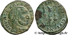 Roman coins ALEXANDER Type : Follis ou nummus  Date : 308-310  Mint name / Town : Carthage  Metal : copper  Diameter : 21,5  mm Orientation dies : 12  h. Weight : 4,79  g. Rarity : R3  Obverse legend 