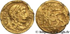 Roman coins CONSTANTINE I THE GREAT Type : Solidus  Date : 313  Mint name / Town : Arles  Metal : gold  Diameter : 19  mm Orientation dies : 9  h. Weight : 3,93  g. Rarity : R3  Officine : 1re  Obvers