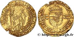 World coins FLANDERS - COUNTY OF FLANDERS - PHILIP THE GOOD Type : Florin d'or au Saint-Philippe   Date : (1467-1474)  Date : n.d.  Mint name / Town : Bruges  Metal : gold  Millesimal fineness : 667  