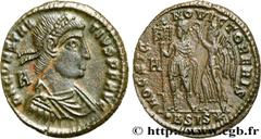 Roman coins VETRANIO for CONSTANTIUS II Type : Maiorina  Date : 350  Mint name / Town : Siscia  Metal : copper  Diameter : 21  mm Orientation dies : 6  h. Weight : 4,76  g. Rarity : R1  Officine : 2e 