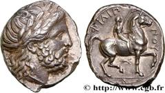 Greek Coins MACEDONIA - MACEDONIAN KINGDOM - PHILIP II Type : Tétradrachme  Date : c. 342/341 - 337/336 AC.  Mint name / Town : Pella, Macédoine  Metal : silver  Diameter : 27  mm Orientation dies : 1