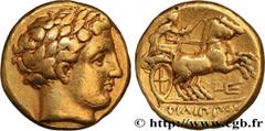 Greek Coins KINGDOM OF MACEDONIA - PHILIP III Type : Statère d'or  Date : c. 323-315 AC.  Mint name / Town : Pella, Macédoine  Metal : gold  Diameter : 16,5  mm Orientation dies : 1  h. Weight : 8,48 