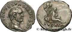 Roman coins VESPASIAN Type : Denier  Date : 70  Mint name / Town : Rome  Metal : silver  Millesimal fineness : 900  ‰ Diameter : 17,5  mm Orientation dies : 6  h. Weight : 3,26  g. Rarity : R2  Obvers