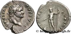 Roman coins TITUS Type : Denier  Date : 76  Mint name / Town : Rome  Metal : silver  Millesimal fineness : 900  ‰ Diameter : 19,5  mm Orientation dies : 6  h. Weight : 3,48  g. Rarity : R2  Obverse le