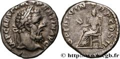 Roman coins PERTINAX Type : Denier  Date : janvier - mars  Mint name / Town : Rome  Metal : silver  Millesimal fineness : 750  ‰ Diameter : 17,5  mm Orientation dies : 12  h. Weight : 3,36  g. Rarity 