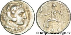 ROYAUME DE MACEDOINE - ALEXANDRE III LE GRAND(336-323 avant J.-C.)Monnayage au nom et au type d'Alexandre III le Grand Tétradrachme N° v36_0092    Date : 330-327 AC. Nom de l'atelier : Phénicie, Aké M