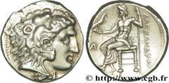 ROYAUME DE MACEDOINE - ALEXANDRE III LE GRAND(336-323 avant J.-C.)Monnayage au nom et au type d'Alexandre III le Grand Tétradrachme N° v36_0094    Date : c. 323 AC Nom de l'atelier : Phénicie, Byblos 
