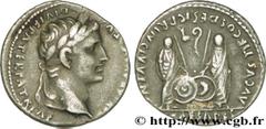 AUGUSTE, CAIUS et LUCIUS(2 avant J.-C. - 4 après J.-C.)Augustus, Caius et Lucius Cوsares Denier N° v36_0360    Date : 2 AC. - AD. 12 Nom de l'atelier : Gaule, Lyon ou atelier auxiliaire Métal : argent