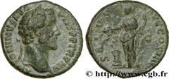 ANTONIN LE PIEUX(25/02/138-7/03/161)Titus Aurelius Fulvus Boionius Arrius AntoninusAuguste(10/07/138-7/03/161) As, (MB, ئ 26) N° v36_0463    Date : 151-152 Nom de l'atelier : Rome Métal : bronze Diamè