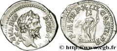 SEPTIME SEVERE(13/04/193-4/02/211)Lucius Septimius Severus Denier N° v36_0506    Date : 205 Nom de l'atelier : Rome Métal : argent Diamètre : 18mm Axe des coins : 12h. Poids : 3,45g. Etat de conservat