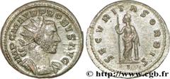 PROBUS(06-07/276-09/282)Marcus Aurelius Probus Aurelianus N° v36_0723    Date : 276 Nom de l'atelier : Gaule, Lyon Métal : billon Diamètre : 22mm Axe des coins : 12h. Poids : 4,39g. Degré de rareté : 