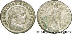 DIOCLETIEN(20/11/284-1/05/305)Caius Aurelius Valerius DiocletianusAuguste (20/11/284-1/05/305) Follis ou nummus N° v36_0764    Date : 296-297 Nom de l'atelier : Europe, Héraclée Métal : cuivre Diamètr