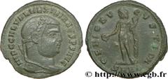 GALERE(1/03/293-5/05/311)Galerius Valerius MaximianusAuguste(1/05/305-5/05/311) Follis ou nummus N° v36_0805    Date : 308-310 Nom de l'atelier : Bithynie, Nicomédie Métal : cuivre Diamètre : 26,5mm A