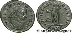 MAXIMIN II DAIA(1/05/305-04/313)Caius Galerius Valerius MaximinusAuguste(310-04/313) Follis ou nummus N° v36_0811    Date : 312 Nom de l'atelier : Macédoine, Thessalonique Métal : billon Diamètre : 23