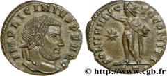 LICINIUS Ier(11/08/308-09/324)Valerius Licinianus Licinius Follis ou nummus N° v36_0833    Date : 314-315 Nom de l'atelier : Emilie, Ticinum Métal : cuivre Diamètre : 17,5mm Axe des coins : 12h. Poids