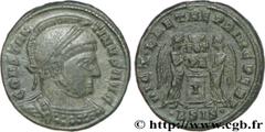 CONSTANTIN Ier LE GRAND(25/07/306-22/05/337)Flavius Valerius ConstantinusAuguste (25/12/307-22/05/337) Centenionalis ou nummus N° v36_0864    Date : 319 Nom de l'atelier : Savie, Siscia Métal : cuivre