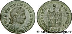 CONSTANTIN II(1/03/317-04/340)Flavius Claudius Julius ConstantinusCésar(1/03/317-9/09/337) Centenionalis ou nummus N° v36_0926    Date : 326-327 Nom de l'atelier : Europe, Héraclée Métal : cuivre Diam