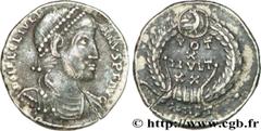 JULIEN II LE PHILOSOPHE(6/11/355-26/06/363)Flavius Claudius JulianusAuguste(02/360-26/06/363) Silique N° v36_1084    Date : 362-363 Nom de l'atelier : Viennoise, Arles Métal : argent Diamètre : 17mm A