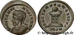Roman coins CONSTANTINE II Type : Centenionalis ou nummus  Date : 323-324  Mint name / Town : Londres  Metal : copper  Diameter : 19,5  mm Orientation dies : 6  h. Weight : 3,03  g. Obverse legend : C