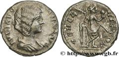 Roman coins JULIA DOMNA Type : Denier  Date : 194  Mint name / Town : Syrie, Laodicée  Metal : silver  Millesimal fineness : 650  ‰ Diameter : 16,5  mm Orientation dies : 12  h. Weight : 2,78  g. Rari