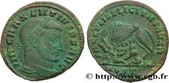 Roman coins MAXENTIUS Type : Follis ou nummus  Date : début  Date : 310  Mint name / Town : Ostie  Metal : copper  Diameter : 25,5  mm Orientation dies : 12  h. Weight : 6,73  g. Rarity : R2  Officine