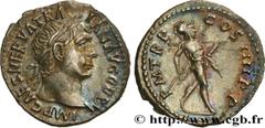 Roman coins TRAJANUS Type : Denier  Date : 102  Mint name / Town : Rome  Metal : silver  Millesimal fineness : 900  ‰ Diameter : 19  mm Orientation dies : 6  h. Weight : 3,46  g. Officine : 2e  Obvers