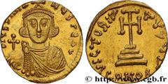 Byzantine coins JUSTINIAN II Type : Solidus  Date : 687-692  Mint name / Town : Constantinople  Metal : gold  Diameter : 19  mm Orientation dies : 6  h. Weight : 4,47  g. Rarity : R2  Officine : 4e  O