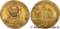Byzantine coins CONSTANTINE VII PORPHYROGENITUS Type : Solidus   Date : 945-955  Mint name / Town : Constantinople  Metal : gold  Diameter : 19,5  mm Orientation dies : 6  h. Weight : 4,50  g. Rarity 