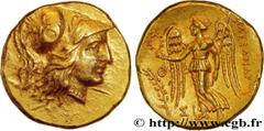 Greek Coins MACEDONIA - MACEDONIAN KINGDOM - ALEXANDER III THE GREAT Type : Statère d'or  Date : c. 325-324 AC.  Mint name / Town : Sidon, Phénicie  Metal : gold  Diameter : 18  mm Orientation dies : 