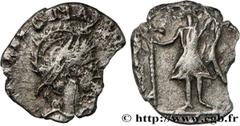 Roman coins MAJORIAN Type : Demi-silique  Date : c. 457-461  Mint name / Town : Gaule  Metal : silver  Diameter : 10  mm Orientation dies : 6  h. Weight : 0,44  g. Rarity : R3  Obverse legend : D N IV