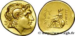 ROYAUME DE THRACE - LYSIMAQUE(323-301-281 avant J.-C.)Monnayage au nom et au type de Lysimaque(297-281 avant J.-C.) Statère d’or N° v38_0099    Date : c. 297-281 AC. Nom de l'atelier : atelier incerta