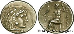 ROYAUME DE MACEDOINE - PHILIPPE III ARRHIDEE(323-316 avant J.-C.)Monnayage au nom et au type d'Alexandre III le Grand Tétradrachme N° v38_0120    Date : c. 323-320 AC. Nom de l'atelier : Phénicie, Ber
